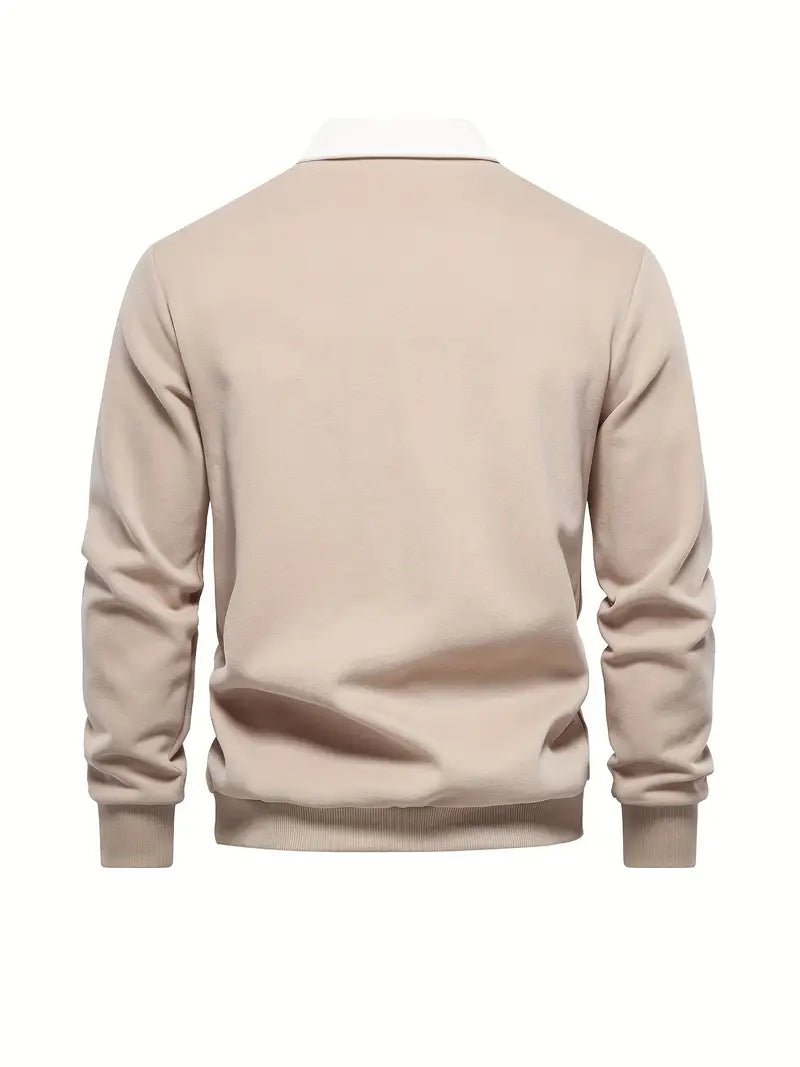 Oxford Polo Sweater