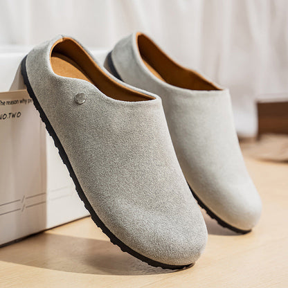 Cozy Premium Suede Clogs