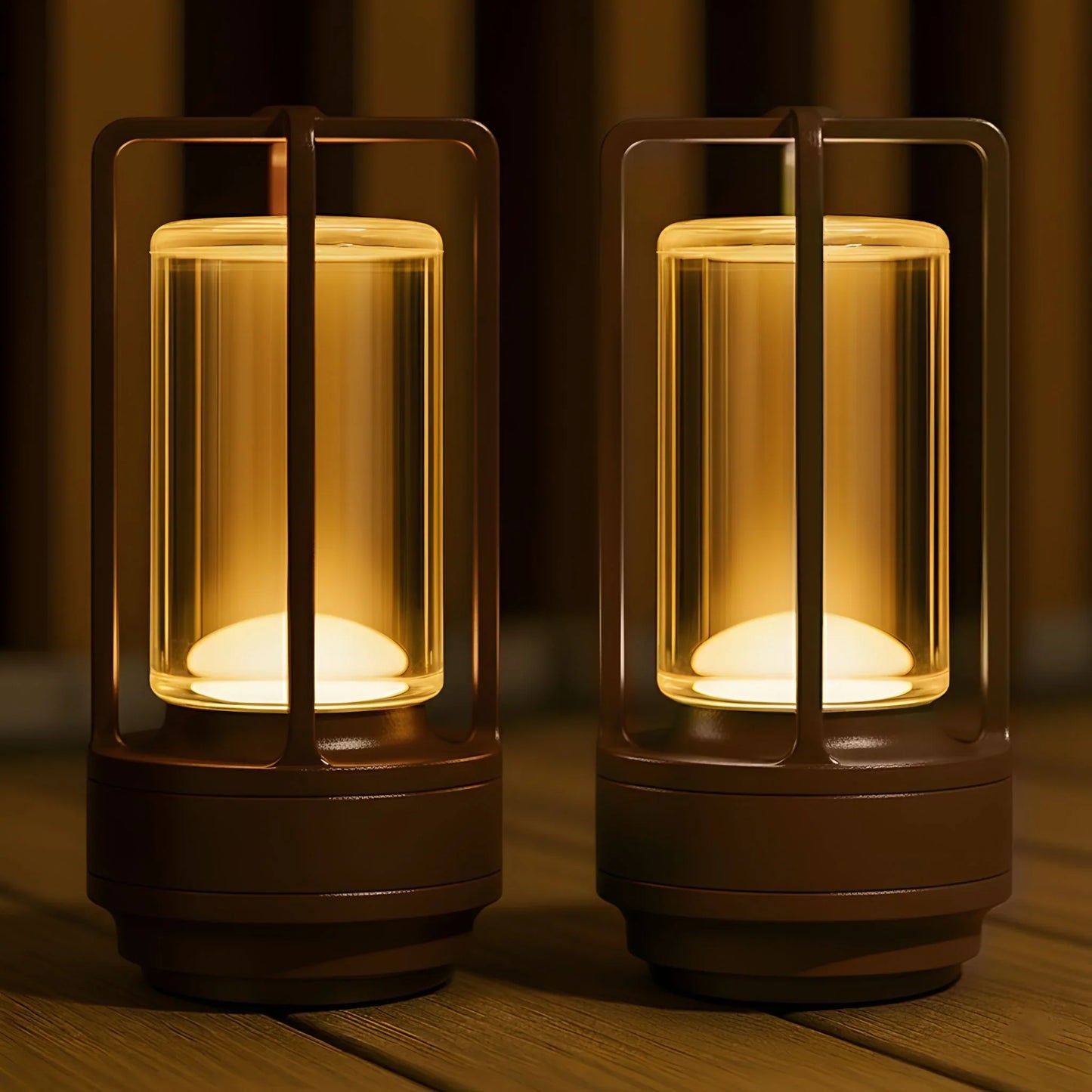 Crystal Lantern | Buy 1 Get 1 Free | Cordless LED Touch Table & Desk Lamp